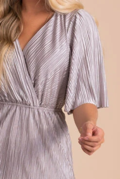 Clair De Lune Maxi Dress -Outlet Bella Ella Boutique Store clair de lune silver detail 5000x