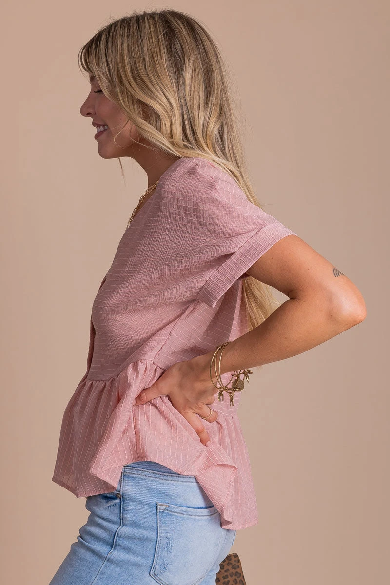 Balcony View Peplum Top 10 Balcony View Peplum Top - Image 8