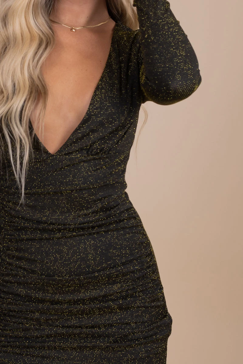 Stay Golden Long Sleeve Maxi Dress 5 Stay Golden Long Sleeve Maxi Dress - Image 3