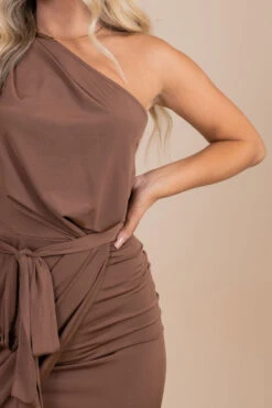 Move Forward One-Shoulder Midi Dress - Brown 8 Move Forward One-Shoulder Midi Dress - Brown -Outlet Bella Ella Boutique Store detail 71fdd7f6 aa10 4196 9bfc c7906bc350e5 5000x
