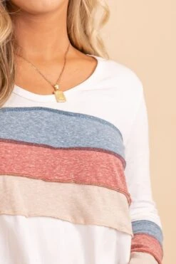 True To Self Color Blocked Striped Top 12 True To Self Color Blocked Striped Top -Outlet Bella Ella Boutique Store details 4e1c995a 1801 42ba 878b 7c717cb94036 5000x