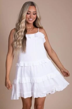 Embrace Love Tiered Mini Dress