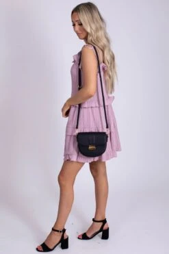 Embrace Love Tiered Mini Dress 19 Embrace Love Tiered Mini Dress -Outlet Bella Ella Boutique Store embrace love pink side 5000x