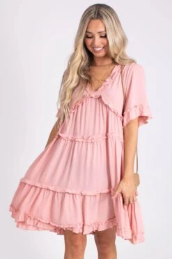 Free Spirit Mini Dress 18 Free Spirit Mini Dress -Outlet Bella Ella Boutique Store free spirit front 5000x