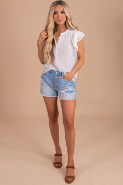 We Belong Together Lace Sleeve Top - White 8 We Belong Together Lace Sleeve Top - White -Outlet Bella Ella Boutique Store full 540f9021 61ea 48c4 a96f fbe06f202f39 5000x