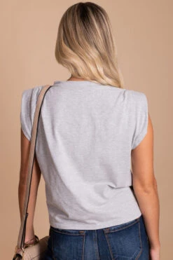 IRIS Fresh Take Boxy Tee -Outlet Bella Ella Boutique Store gray back 4a45ea14 86d3 4803 89d6 bd3863d1a4b9 5000x