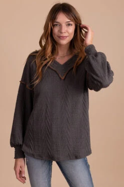 Loving You V-Neck Knit Sweater