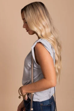 IRIS Fresh Take Boxy Tee -Outlet Bella Ella Boutique Store gray side 8b0278da 2ba2 4dee b20f b10abd5420f5 5000x