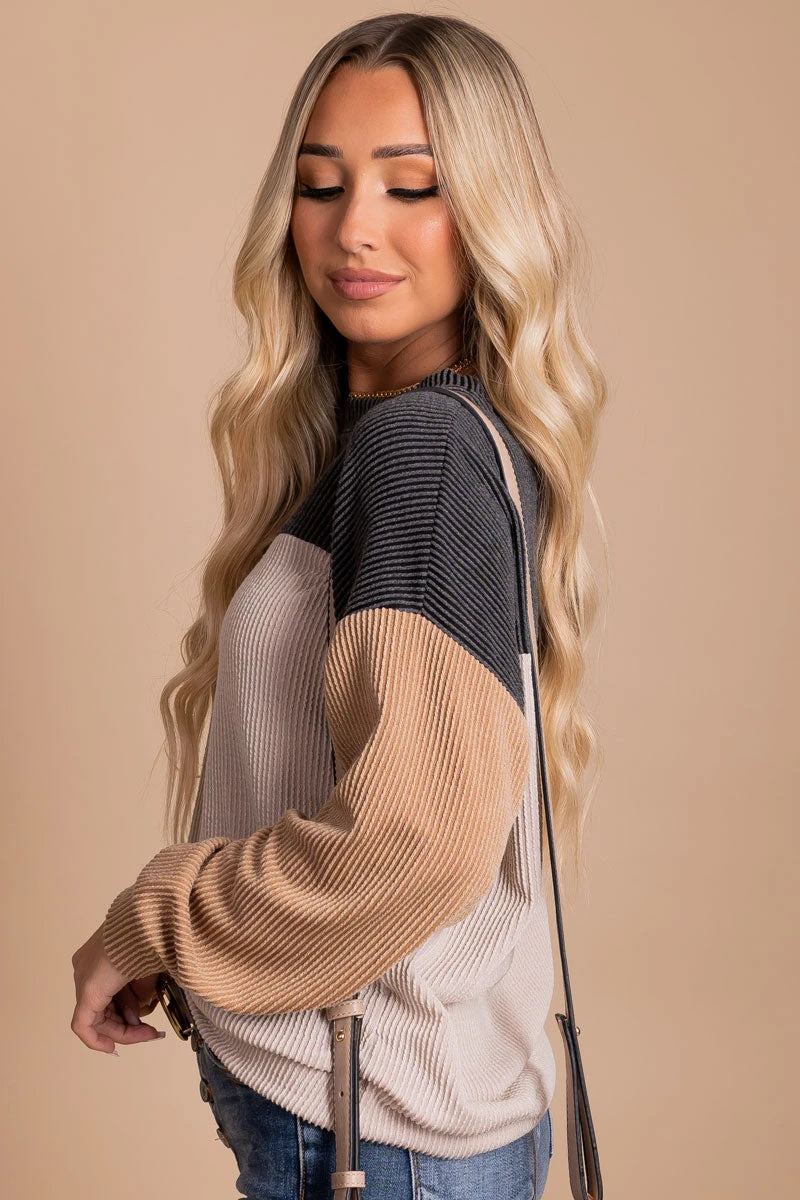 Take Chances Color Block Sweater 13 Take Chances Color Block Sweater - Image 11