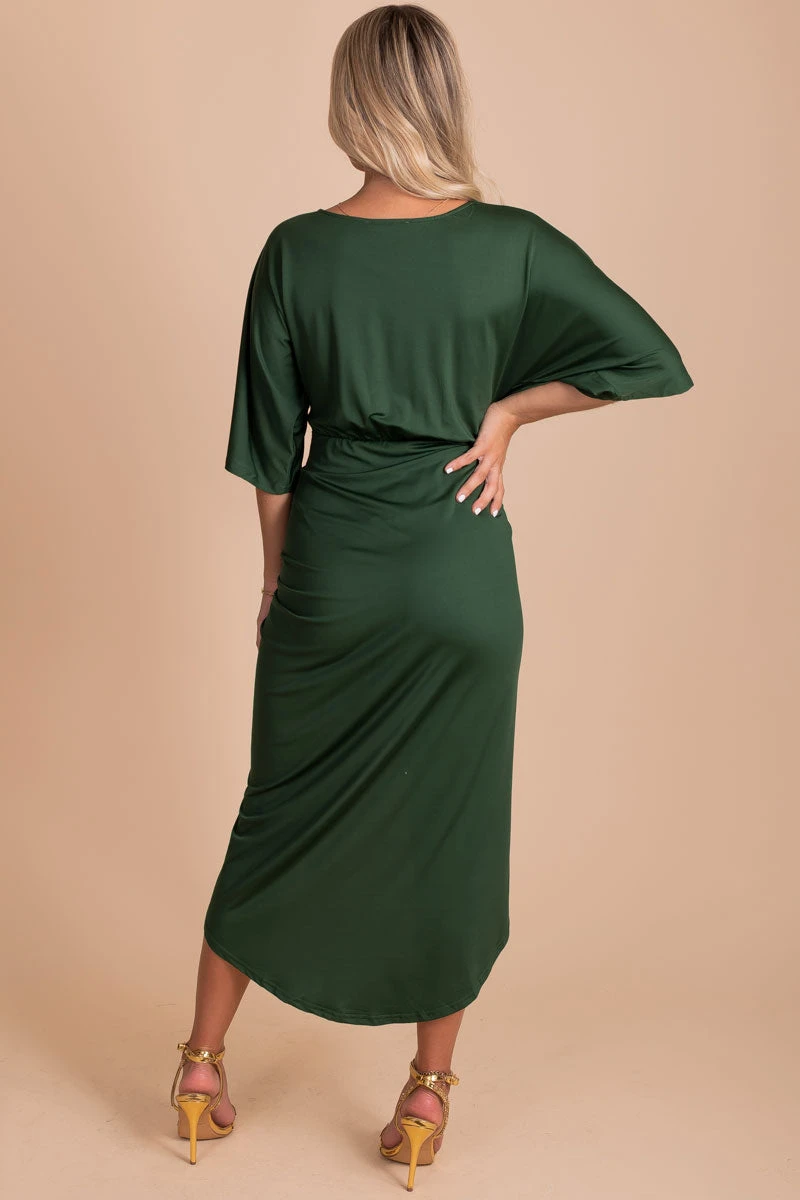 Now Or Never Faux Wrap Dress 5 Now Or Never Faux Wrap Dress - Image 3