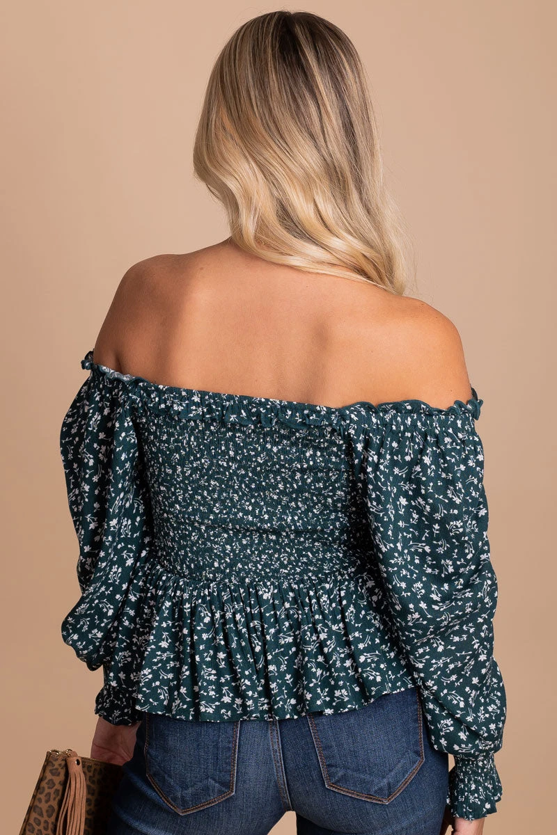 Desert Wildflower Smocked Long Sleeve Top 19 Desert Wildflower Smocked Long Sleeve Top - Image 17