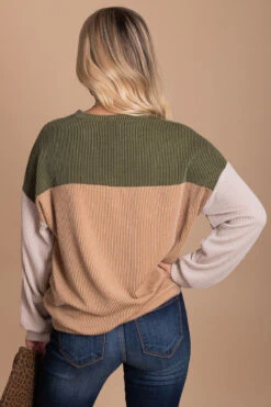 Take Chances Color Block Sweater 22 Take Chances Color Block Sweater -Outlet Bella Ella Boutique Store green back 88ddfbdd ed8b 4d59 a390 371c0b136644 5000x