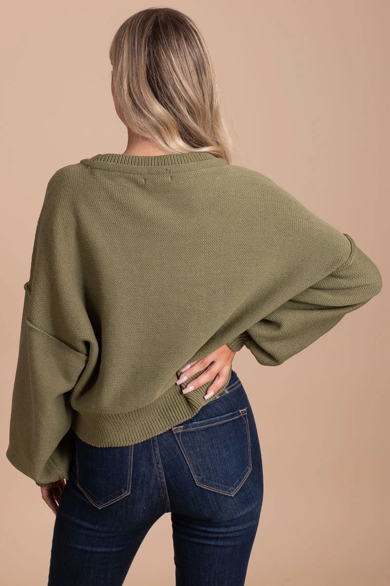 Never Let Me Go Cropped Sweater 6 Never Let Me Go Cropped Sweater - Image 4