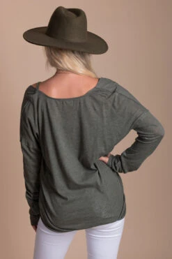 Harvest Wishes Long Sleeve Top 20 Harvest Wishes Long Sleeve Top -Outlet Bella Ella Boutique Store green back c754cbb2 2a4a 42a6 ad40 38cfd49b342d 5000x