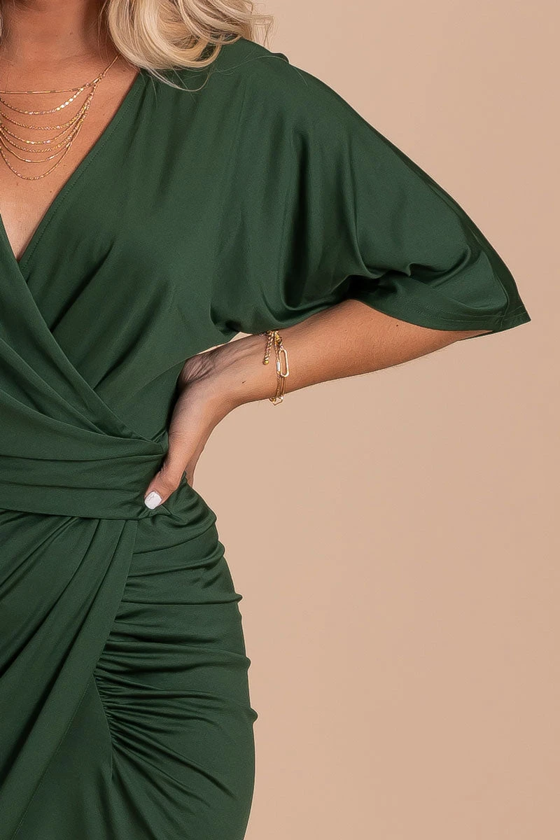 Now Or Never Faux Wrap Dress 4 Now Or Never Faux Wrap Dress - Image 2