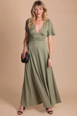 Dreamy Romance Flutter Sleeve Maxi Dress 15 Dreamy Romance Flutter Sleeve Maxi Dress -Outlet Bella Ella Boutique Store green full 21c9649f a2b4 4ce0 a616 73c388d6746d 5000x