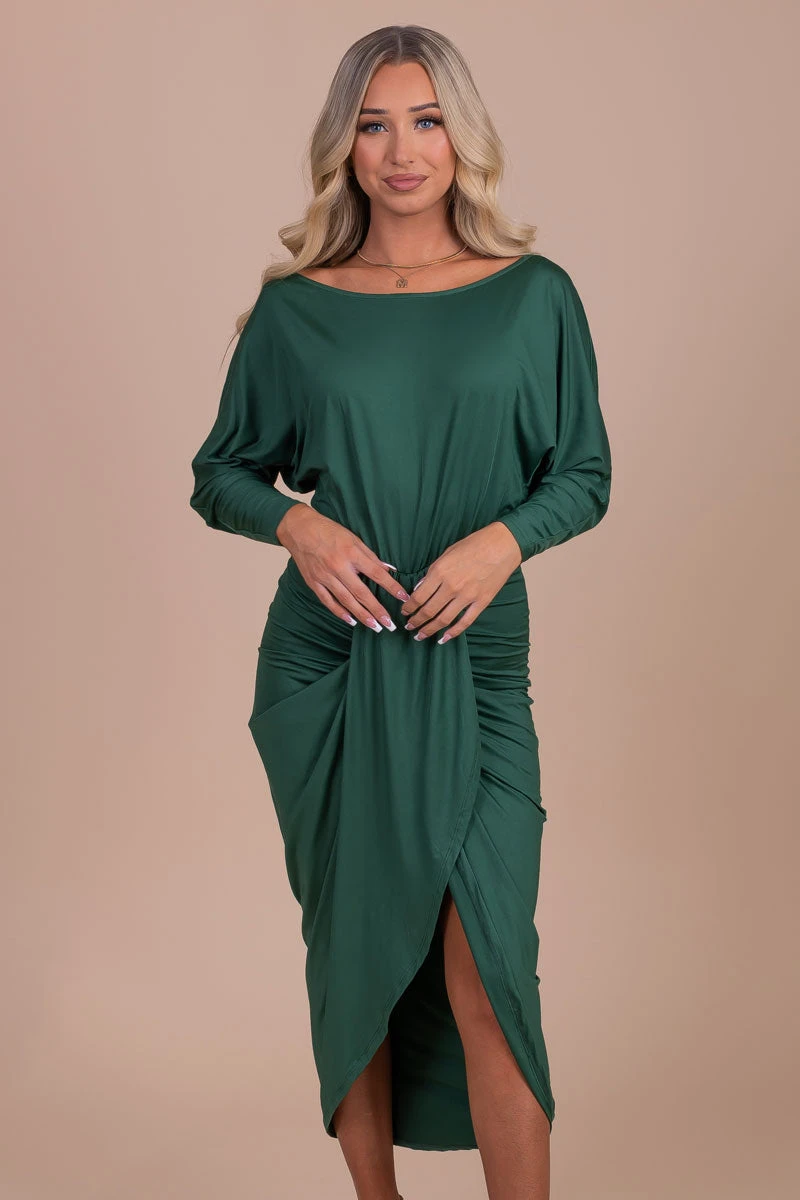 Good For My Soul Long Sleeve Midi Dress 11 Good For My Soul Long Sleeve Midi Dress - Image 9
