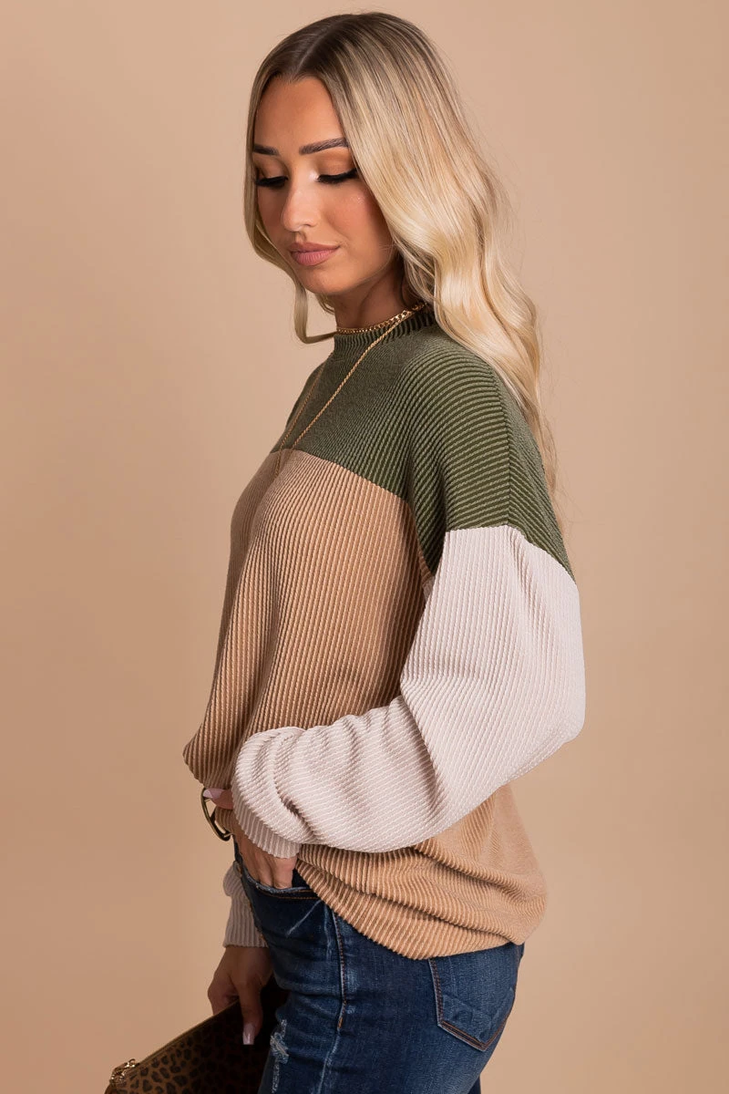 Take Chances Color Block Sweater 10 Take Chances Color Block Sweater - Image 8