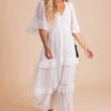 Hello Lover Tiered Maxi Dress 1 Hello Lover Tiered Maxi Dress -Outlet Bella Ella Boutique Store hello lover main 5000x
