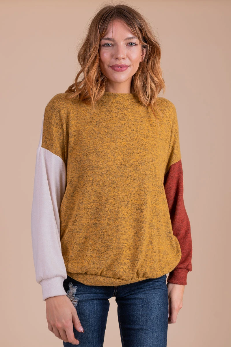 Be Loud Color Block Sweater 7 Be Loud Color Block Sweater - Image 5