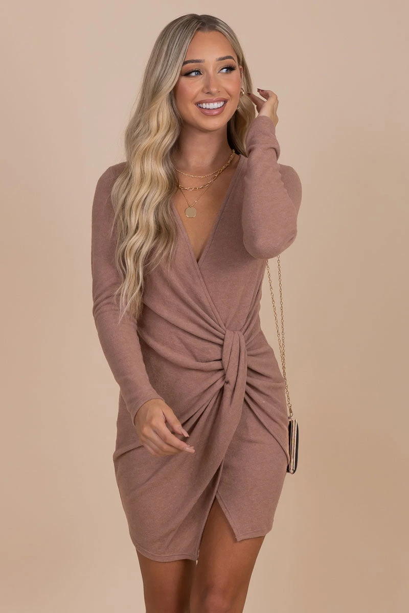 Keep Moving Brushed Bodycon Mini Dress 3 Keep Moving Brushed Bodycon Mini Dress