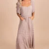 Make It Sweet Pleated Maxi Dress -Outlet Bella Ella Boutique Store main 5e3cab8e ed0d 4eb0 991f a12817742986 5000x