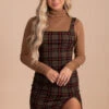 Chocolate Everything Nice Plaid Mini Dress - Black 2 Chocolate Everything Nice Plaid Mini Dress - Black -Outlet Bella Ella Boutique Store main edecc114 363b 42ff 9ee3 943f187eb920 5000x