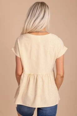 Around Town Peplum Top -Outlet Bella Ella Boutique Store oatmeal 0539f1d8 2651 4930 bbf3 7846ef72453e 5000x