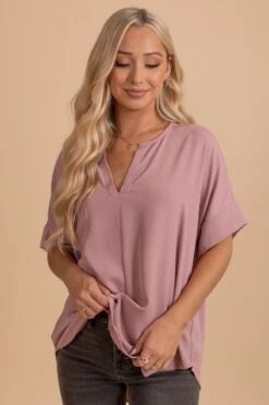 Born For This Short Sleeve Blouse -Outlet Bella Ella Boutique Store oatmeal 10 eb803bd4 7268 40da 974e 3accf83dcb3e 5000x