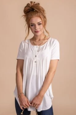 A New Day Pleated Top -Outlet Bella Ella Boutique Store oatmeal 12 4ae7e2fc a8f5 403d ad4b 07dfe6f856b8 5000x