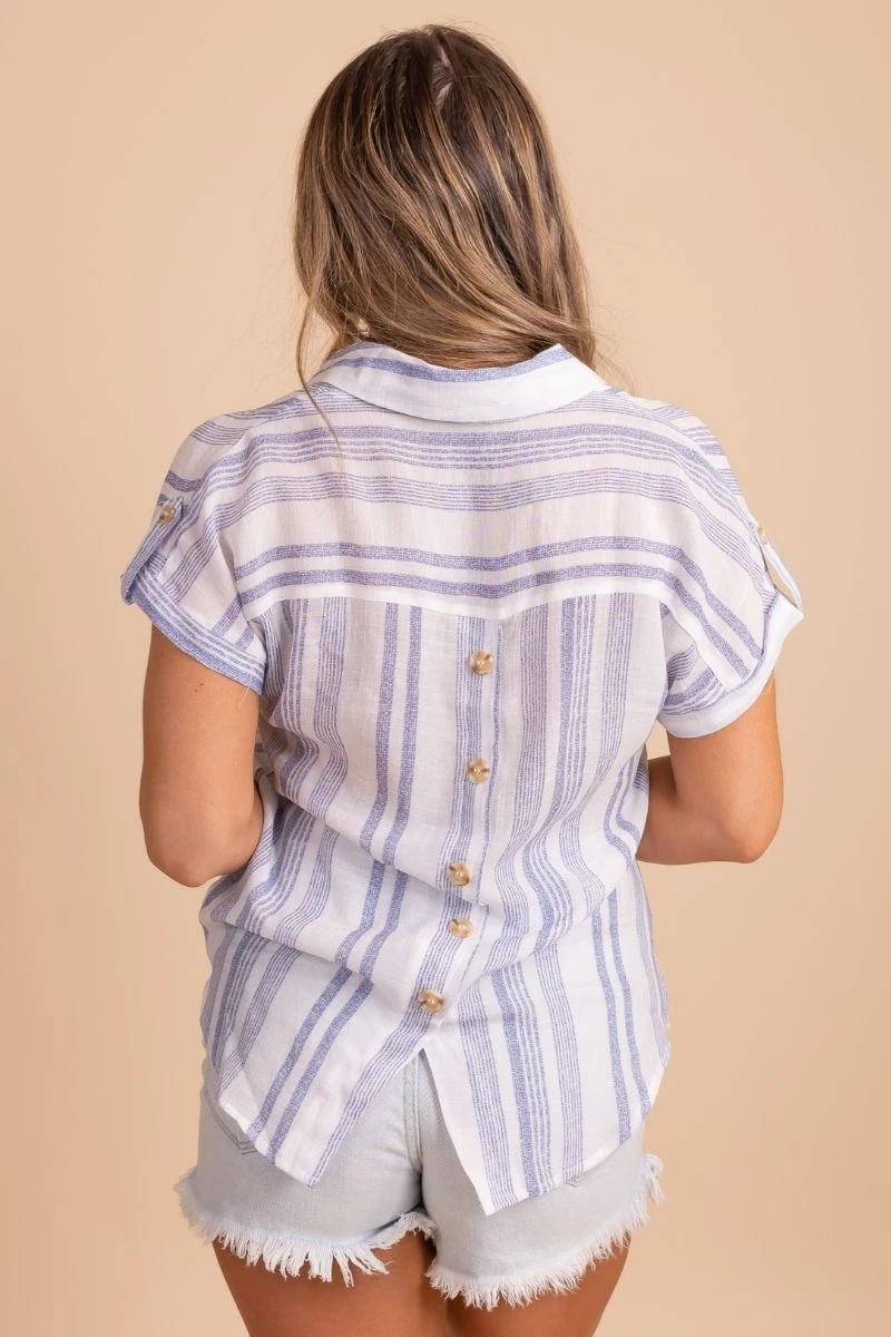 Coming Home Striped Blouse 8 Coming Home Striped Blouse - Image 6