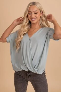 Going Steady Short Sleeve Blouse 30 Going Steady Short Sleeve Blouse -Outlet Bella Ella Boutique Store oatmeal 4 83ff28c0 ccd2 4b6b a3e4 c90056050064 5000x
