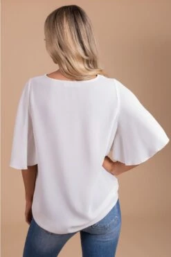 Focus On The Good Button Blouse -Outlet Bella Ella Boutique Store oatmeal 5 3c421663 5703 4883 b406 d843abe91182 5000x