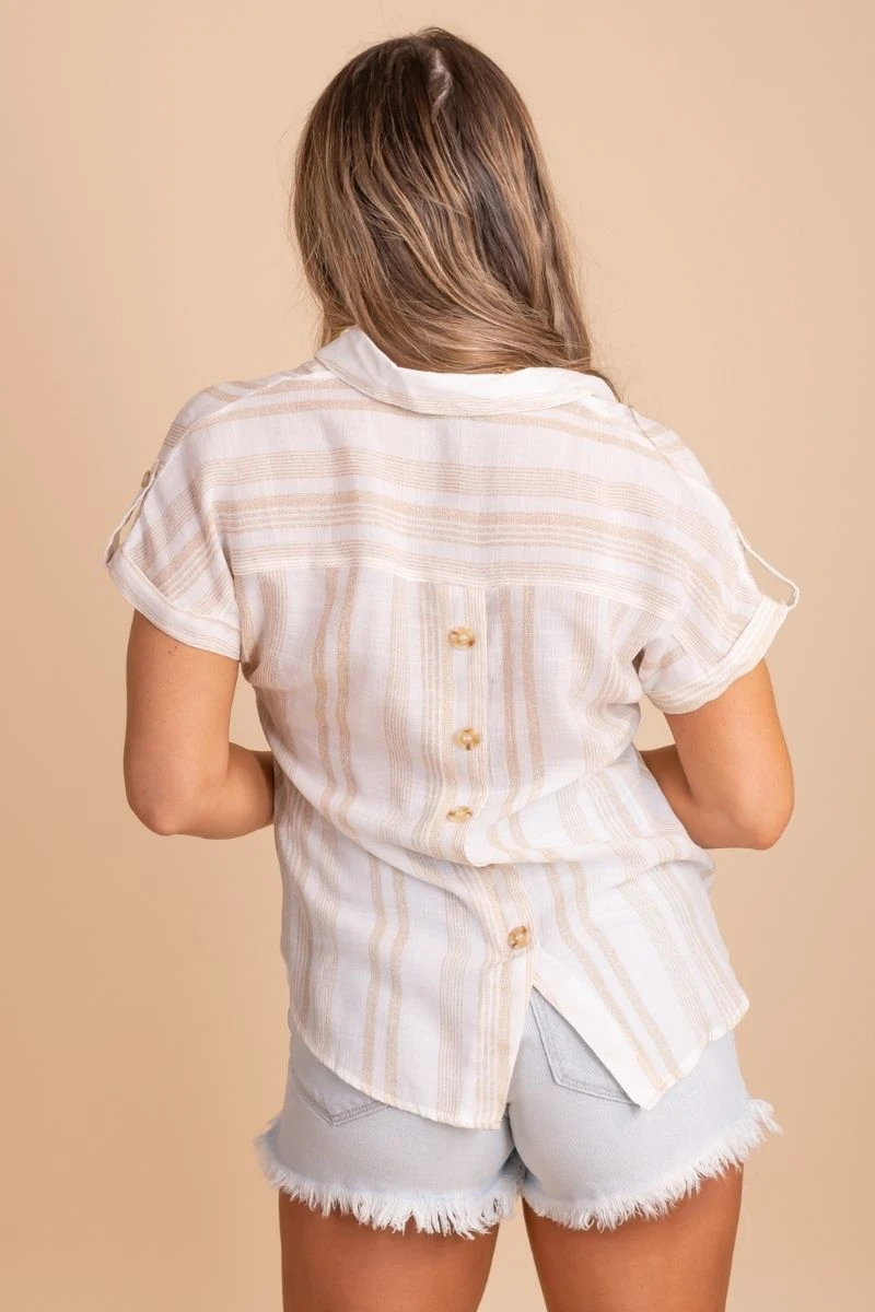 Coming Home Striped Blouse 4 Coming Home Striped Blouse - Image 2