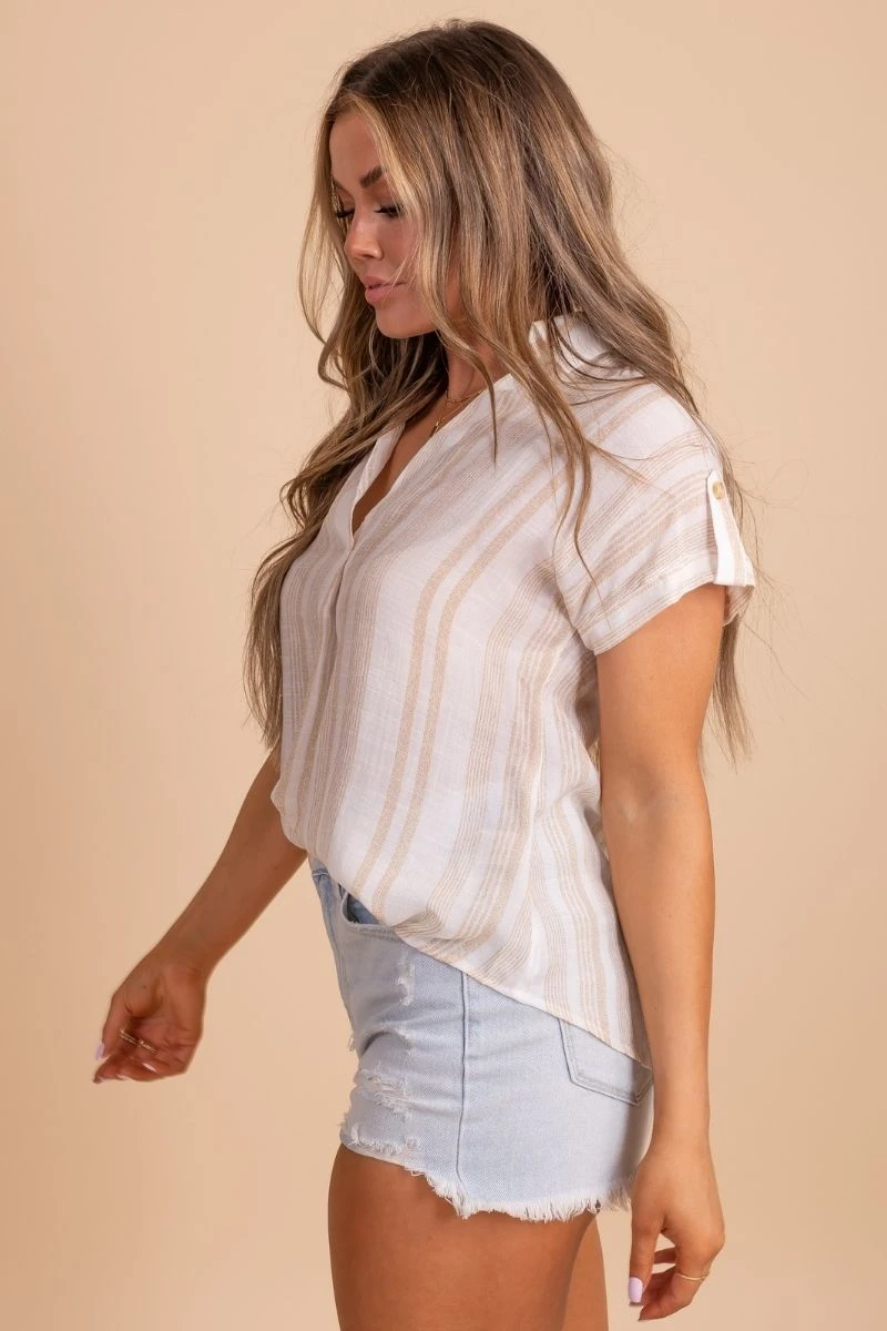 Coming Home Striped Blouse 6 Coming Home Striped Blouse - Image 4