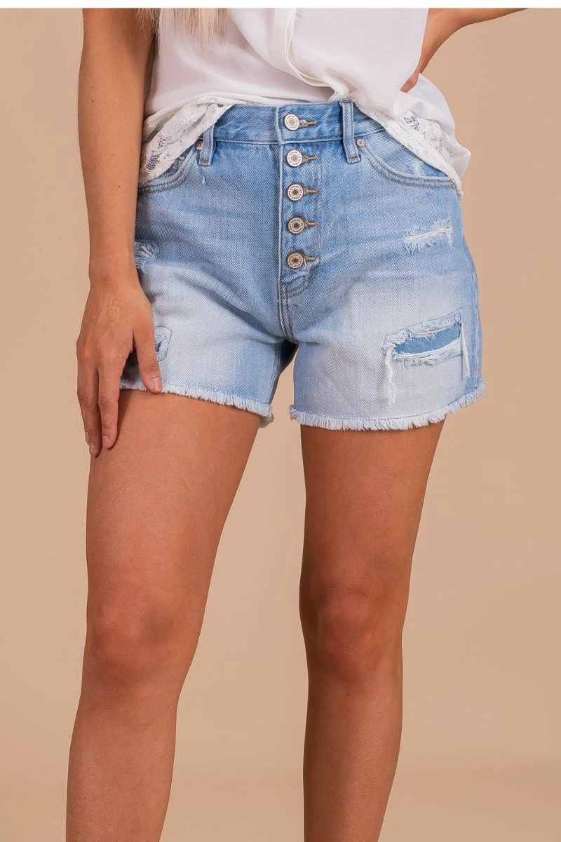 City Streets Distressed KanCan Shorts 3 City Streets Distressed KanCan Shorts