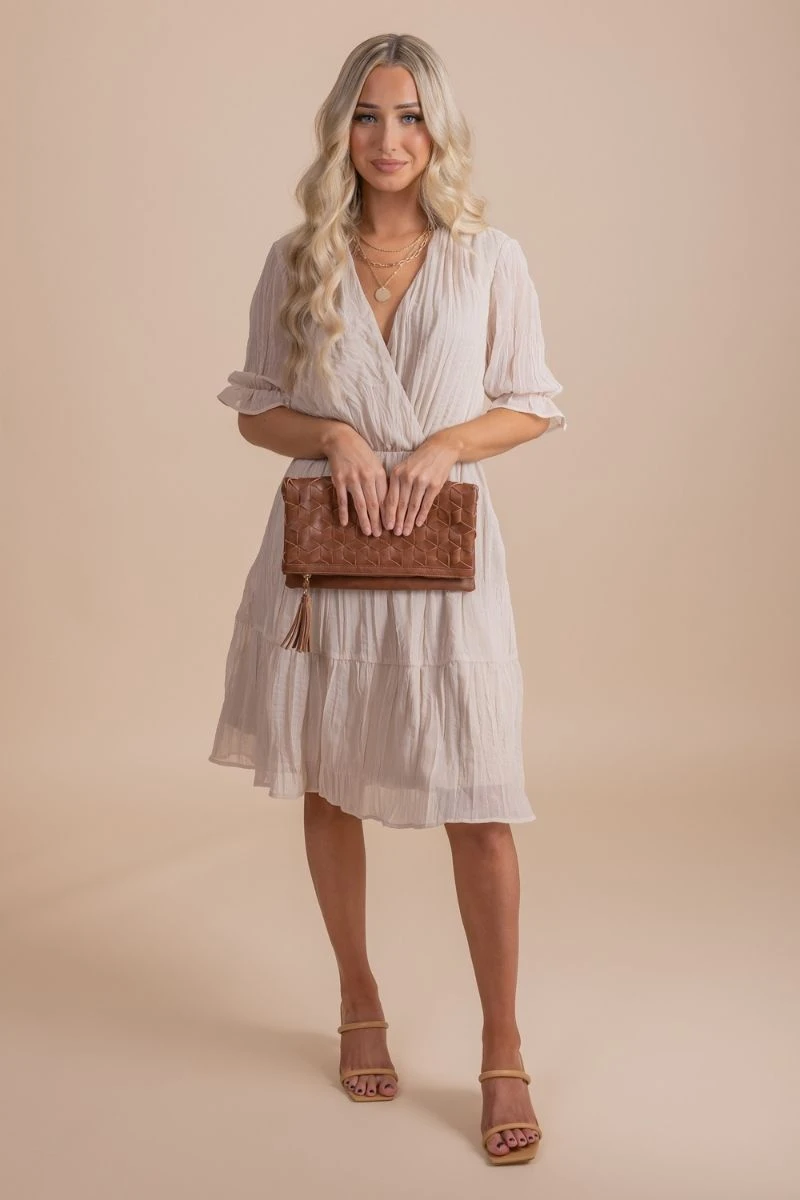 On The List Knee-Length Dress 3 On The List Knee-Length Dress