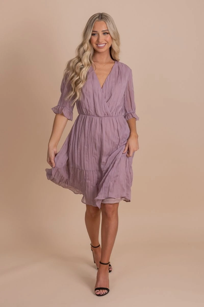 On The List Knee-Length Dress 6 On The List Knee-Length Dress - Image 4