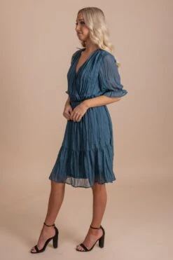 On The List Knee-Length Dress 32 On The List Knee-Length Dress -Outlet Bella Ella Boutique Store onthelistknee lengthdresstealside 5000x