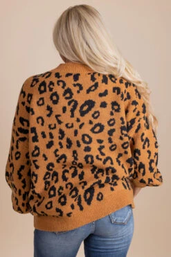 Wild And Free Animal Print Sweater 17 Wild And Free Animal Print Sweater -Outlet Bella Ella Boutique Store orange back ff16e900 36cf 4c49 9f19 4ec5de21a14e 5000x