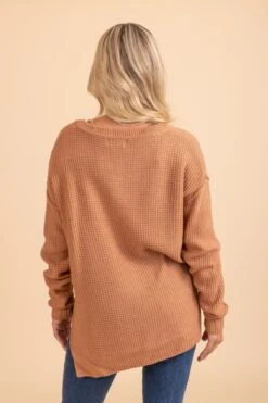 Be Cool Harvest Moon Knit Sweater 19 Be Cool Harvest Moon Knit Sweater -Outlet Bella Ella Boutique Store orangeBACK 5000x