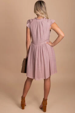 I'll Be Waiting Flutter Sleeve Mini Dress 13 I'll Be Waiting Flutter Sleeve Mini Dress -Outlet Bella Ella Boutique Store pink back c4c25bdb 6fe2 4659 9d2a 624b579846ed 5000x