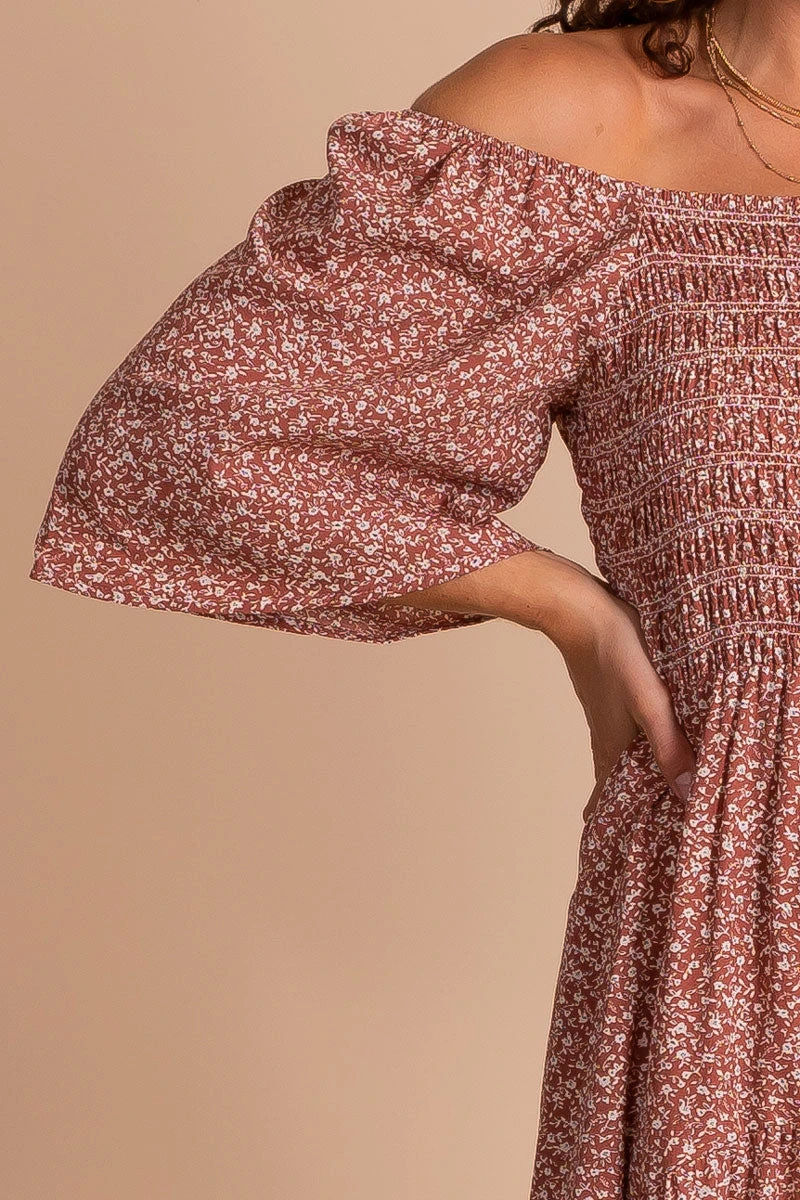 Oakley Floral Tiered Midi Dress 9 Oakley Floral Tiered Midi Dress - Image 7