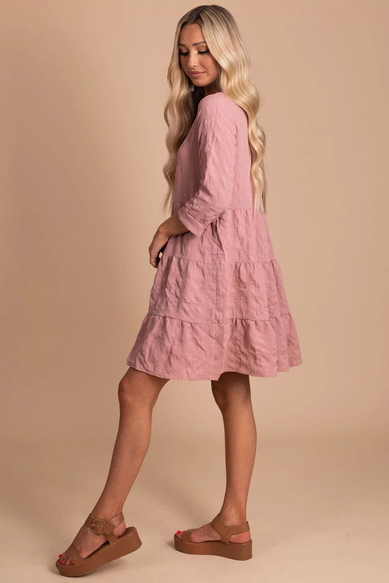 Dream Montage Long Sleeve Mini Dress 4 Dream Montage Long Sleeve Mini Dress - Image 2