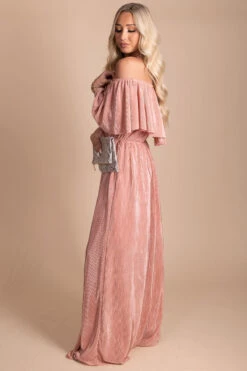Slow Dancing Ribbed Off Shoulder Maxi Dress 27 Slow Dancing Ribbed Off Shoulder Maxi Dress -Outlet Bella Ella Boutique Store pink side b9c9f398 bd29 48e2 b27c a4b9f716c299 5000x