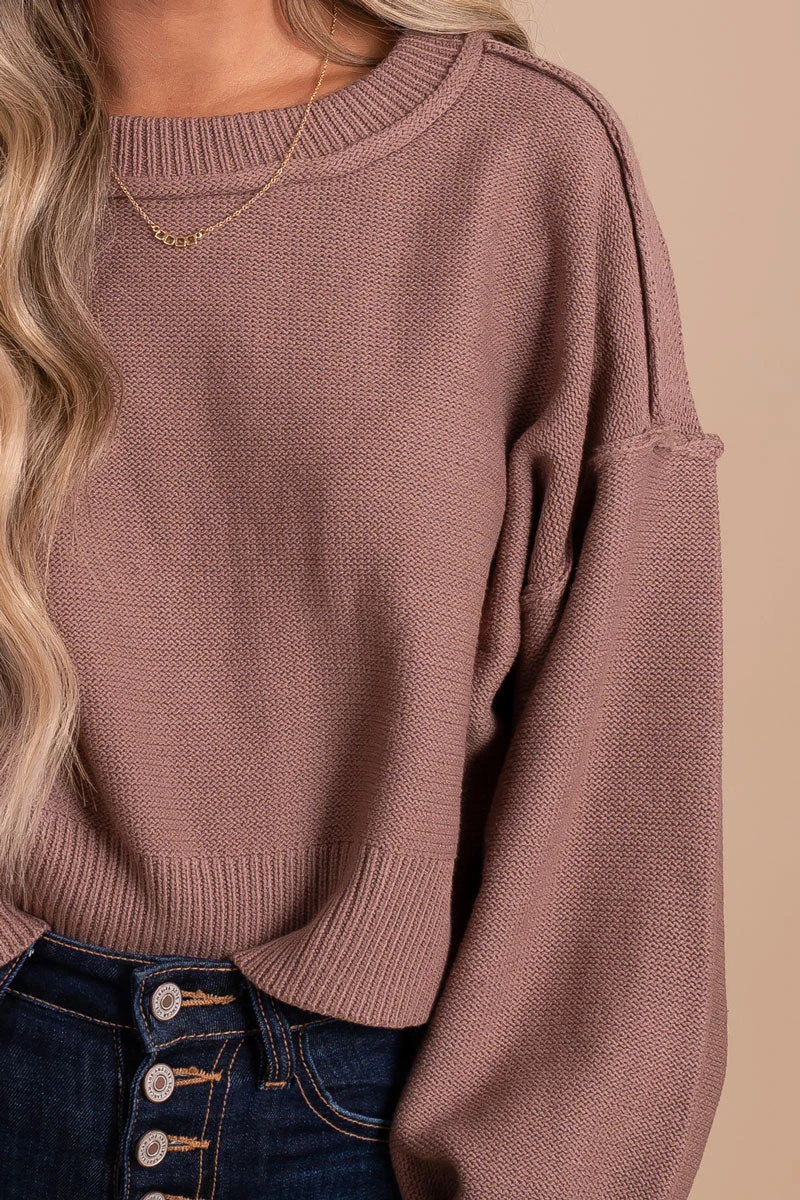 Never Let Me Go Cropped Sweater 13 Never Let Me Go Cropped Sweater - Image 11