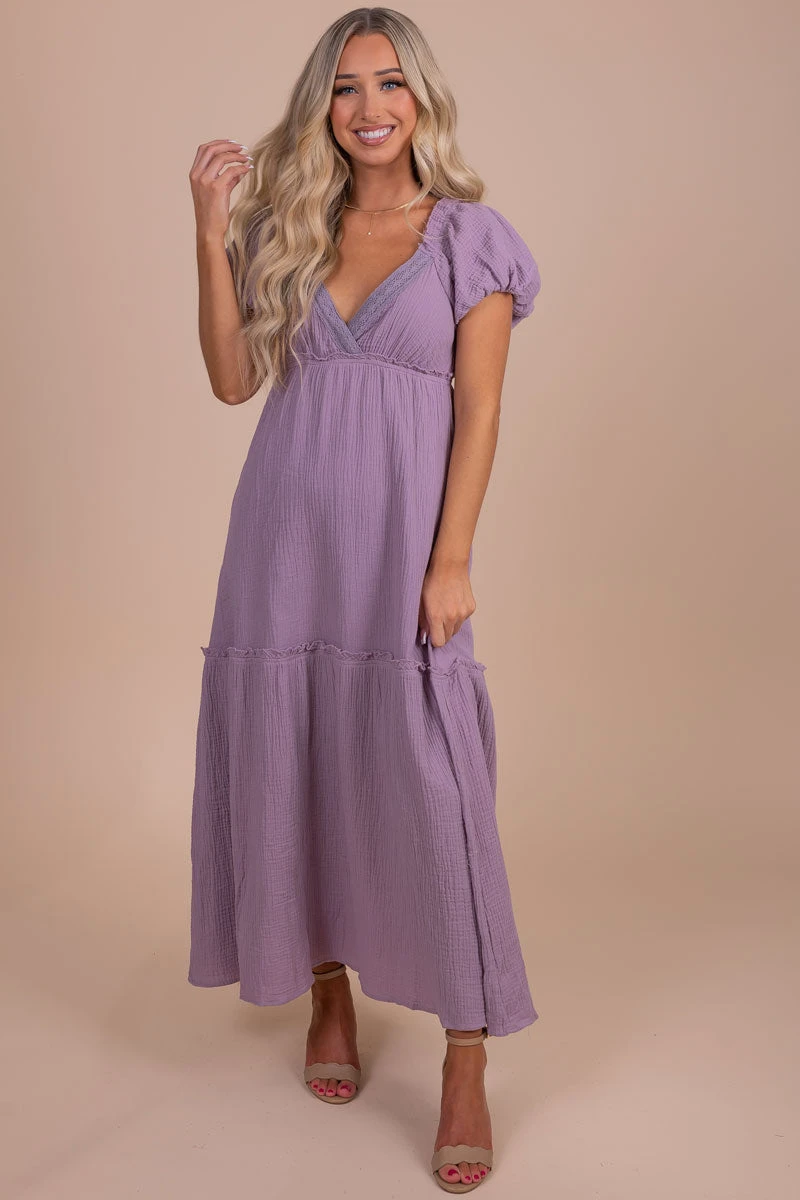 See You Soon Puff Sleeve Maxi Dress 7 See You Soon Puff Sleeve Maxi Dress - Image 5