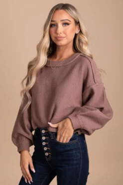 Never Let Me Go Cropped Sweater 23 Never Let Me Go Cropped Sweater -Outlet Bella Ella Boutique Store purple side 4f5ec87f b560 4736 a047 7a83462b2fef 5000x