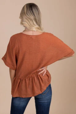 Balcony View Peplum Top 29 Balcony View Peplum Top -Outlet Bella Ella Boutique Store red back 69de859b e1d7 41bc b9d5 e1d875edb5b9 5000x