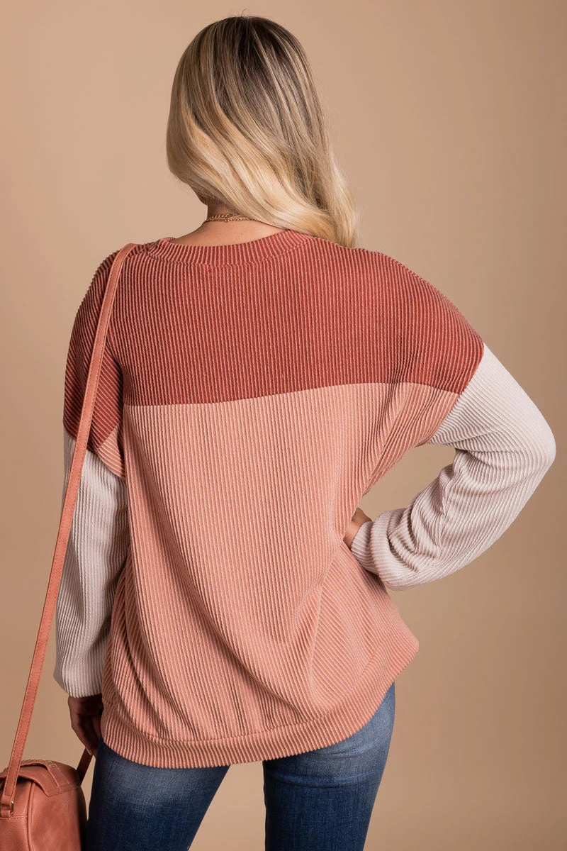 Take Chances Color Block Sweater 8 Take Chances Color Block Sweater - Image 6